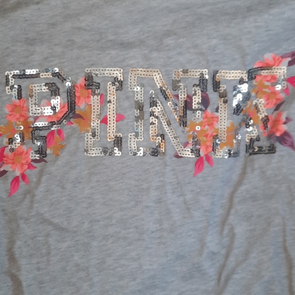 Victoria Secret pink long sleeve tee - Picture 2 of 8